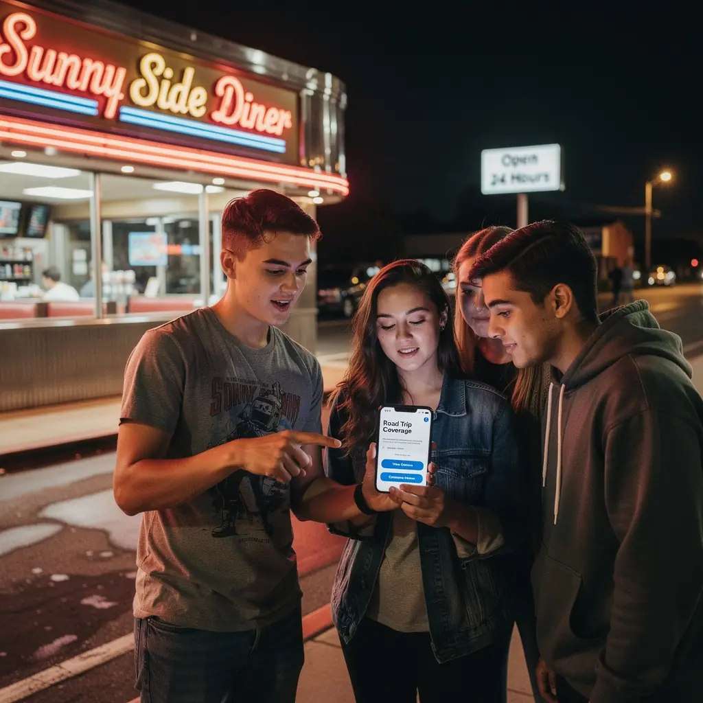 Zespół ekspertów analizujących polisy ubezpieczeniowe samochodów w biurze.